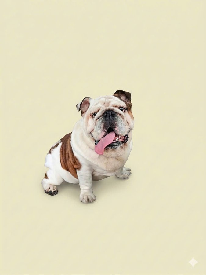 Hank the English bulldog